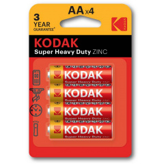 Батарейка Kodak LongLife R 6 1x4 шт. (6409671) Вишневое