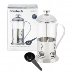 Заварник френчпресс с ложкой 350ml для чая и кофе KL226215 Kamille Ірпінь