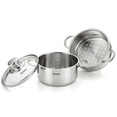 Пароварка Bambino 3 предмета Fissman DP36999 Червоноград