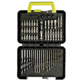 Набір біт та свердл RYOBI RAK60DDF 60 шт iz16082