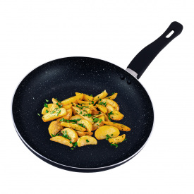 Кухонная сковорода без крышки из алюминия с мраморным покрытием 28см KL225505 Kamille