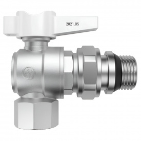 Кран американка MIRAYA 3/4" ВН, угловой