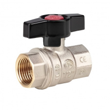 Шаровой кран MAREK 3/4" ВВ прямой, никель