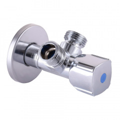 Шаровой кран SELBA 1/2" ННН угловой, латунь Фастів