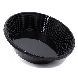Блюдо круглое One Chef из меламина 29,7×7,2 см Черное