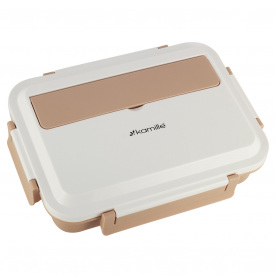 Эргономичный и компактный контейнер 1000мл pink KL226272 Kamille