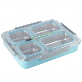 Эргономичный и компактный контейнер голубой 1800мл KL226278 Kamille