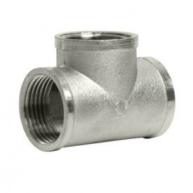 Тройник латунный SOLOMON 1"x1/2"x1" ВВВ