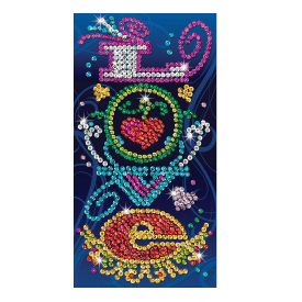 Набір для дитячої творчості Sequin Art PICTURE ART Craft Teen Кохання iz15744
