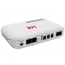 Безперебійник для роутера UKC MINI DC UPS SKE POE-632E 8800 mah Білий