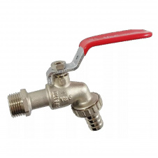Кран поливочный V&amp;G 1/2" Н латунь (VG-105101)