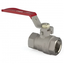 Шаровой кран V&amp;G Optima 1 1/2" ВВ прямой, латунь (VG-102205)