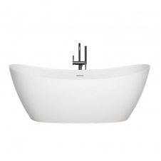 Ванна отдельностоящая WGT Water Stone STELLA 1850x780 овальная, белая глянцевая