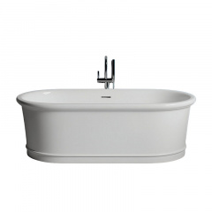 Ванна отдельностоящая WGT Water Stone CLOE 1790x890 овальная, белая глянцевая Стрый