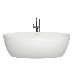 Ванна отдельностоящая WGT Water Stone OLIVIA 1700x900 овальная, белая глянцевая Энергодар