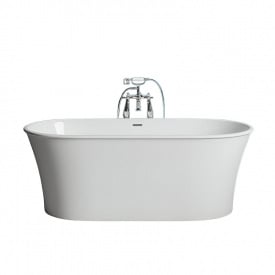 Ванна отдельностоящая WGT Water Stone ELSA 1775x830 овальная, белая глянцевая