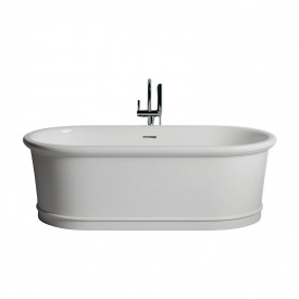 Ванна отдельностоящая WGT Water Stone CLOE 1790x890 овальная, белая (с покрытием MIRASOFT)