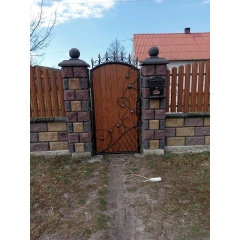 Ворота кованые Диана Гайсин