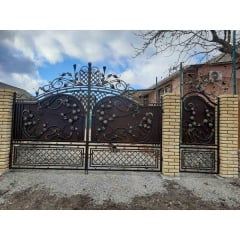 Ворота кованые Марсель Запоріжжя