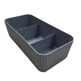 Органайзер Lova Plastik LV-243 3 отделения Серый