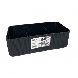 Органайзер Lova Plastik LV-243 3 отделения Чёрный