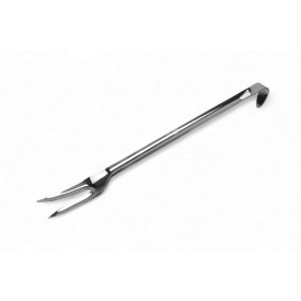 Виделка кухарська з гачком One Chef 36 см Сталевий (102901)