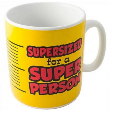 Кружка керамическая 800 мл Super Person XXL OLens 102-017