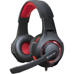 Гарнітура Defender Warhead G-450 Red-Black (64146) (6358195) Обухів
