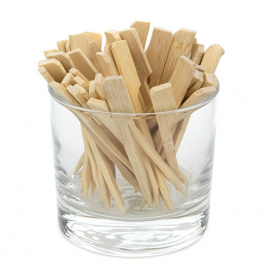 Бамбуковая шпажка Весло One Chef 250 мм 100 шт