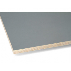 Фанера ламинированная 15х1250х2500 F/F Riga (light grey 220г/м2)
