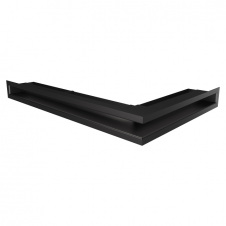Вентиляційна решітка ліва SAVEN Loft Angle 60х400х600 чорна