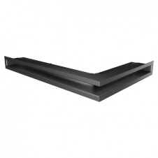 Вентиляційна решітка ліва SAVEN Loft Angle 60х400х600 гарфитова