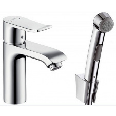 Змішувач Hansgrohe Metris 100 для умивальника (31285000)