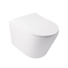 Qtap Swan безободковий Ultra Quiet з сидінням Soft-close QT16335179W