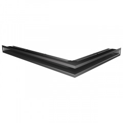 Вентиляційна решітка ліва SAVEN Loft Angle 60х600х800 гарфитова Вишневое