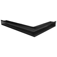 Вентиляційна решітка ліва SAVEN Loft Angle 90х600х800 чорна Умань