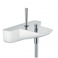 Змішувач Hansgrohe PuraVida для ванни хромований-білий (15472400) Белгород-Днестровский