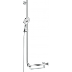 Душовий набір Raindance Select S 120/110 см 3Jet Left White/Chrome (26325400) Токмак