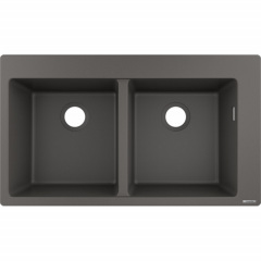 Hansgrohe S510-F770 770х510 дві чаші 370/370 Stonegrey (43316290) Біла Церква