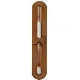 Годинник пісочний Tesli в оправі з термодеревини