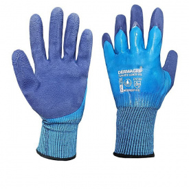 Рукавиці робочі та гумовим покриттям Dermagrip 10/XL 12 шт (0004)