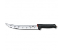 Кухонный нож мясника Victorinox Fibrox Butcher Dual Grip 25 см Черно-красный (5.7223.25D)