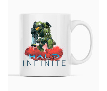 Кружка для игроманов Кавун Halo Infinite 320 мл Белый (К001794)