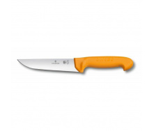 Кухонный нож мясника Victorinox Swibo Butcher Wide 14 см Желтый (5.8421.14)