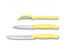 Набор Victorinox Swiss Classic Trend Colors Paring Knife Set with Universal Peeler Светло-жёлтый (6.7116.31L82)