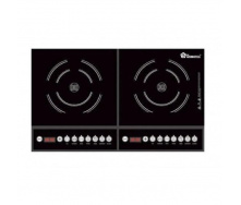 Настольная плита индукционная Domotec MS-5862 2 конфорки 4000W Black (2_009615)