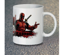 Чашка Fan Girl Дэдпул Deadpool (1043) 330 мл Белый