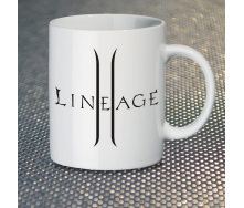 Чашка Fan Girl Логотип Lineage 2 New (14425) 330 мл Белый