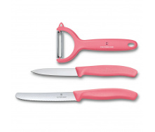 Набор Victorinox Swiss Classic Trend Colors Paring Knife Set with Tomato and Kiwi Peeler Светло-красный (6.7116.33L12)