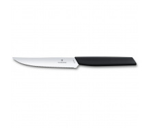 Кухонный нож Victorinox Swiss Modern Steak&Pizza 12 см Черный (6.9003.12W)